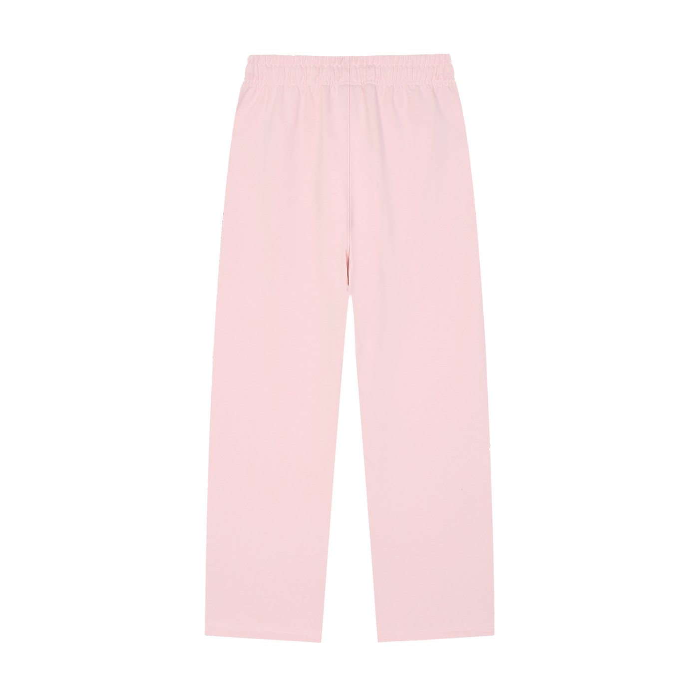 Solid Color RICH Straight-Leg Sweatpants