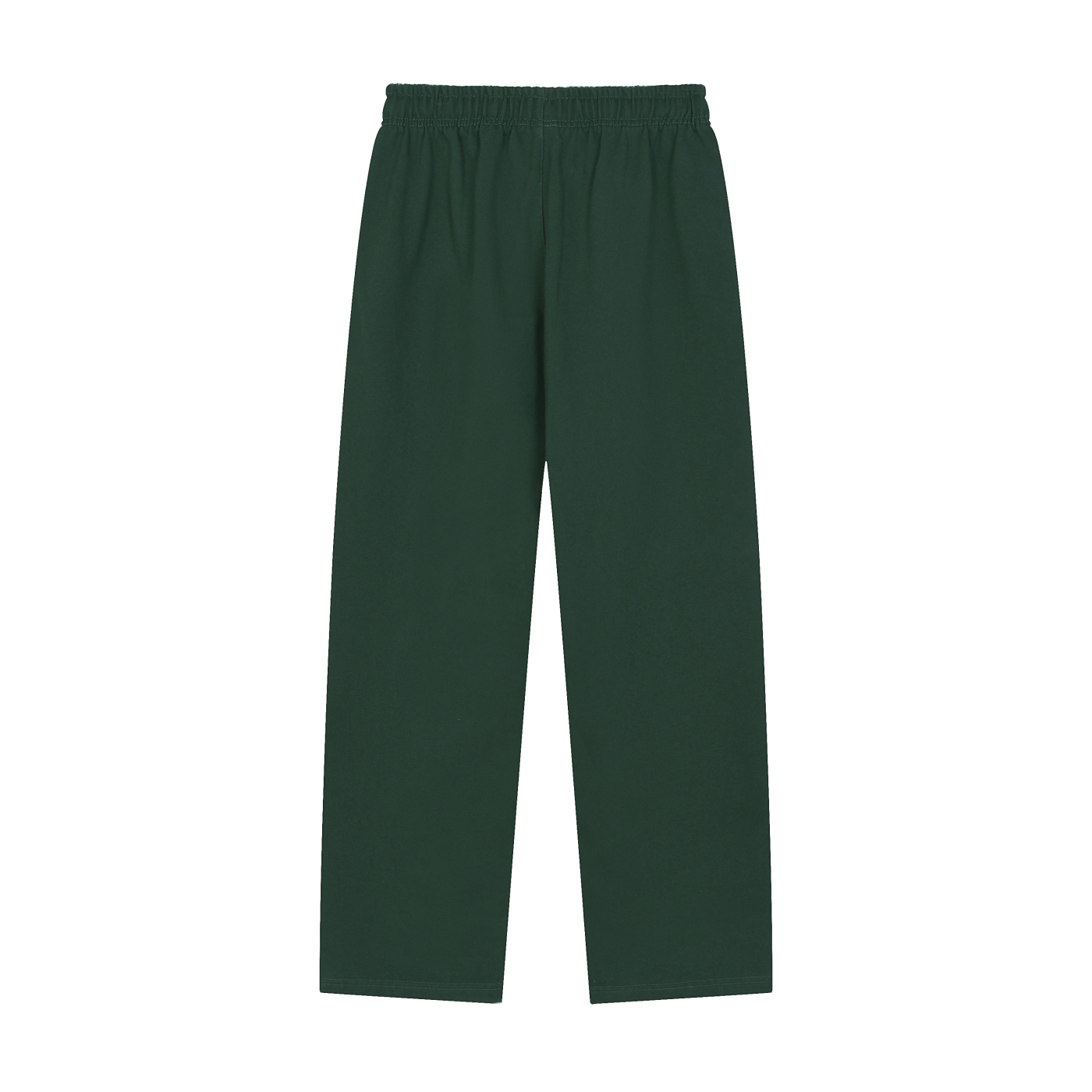Solid Color RICH Straight-Leg Sweatpants