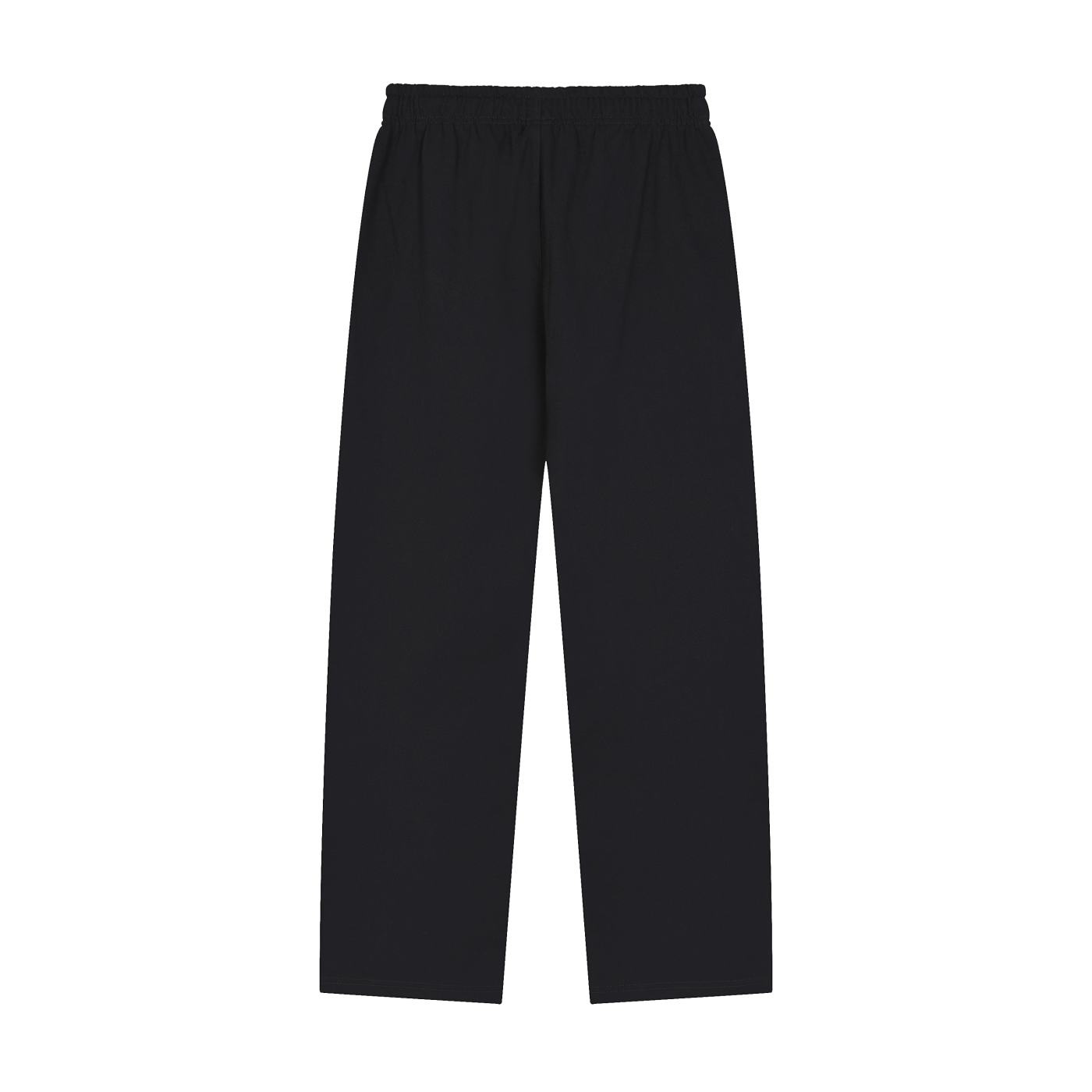 Solid Color RICH Straight-Leg Sweatpants