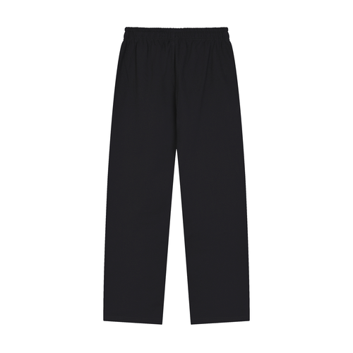 Solid Color RICH Straight-Leg Sweatpants