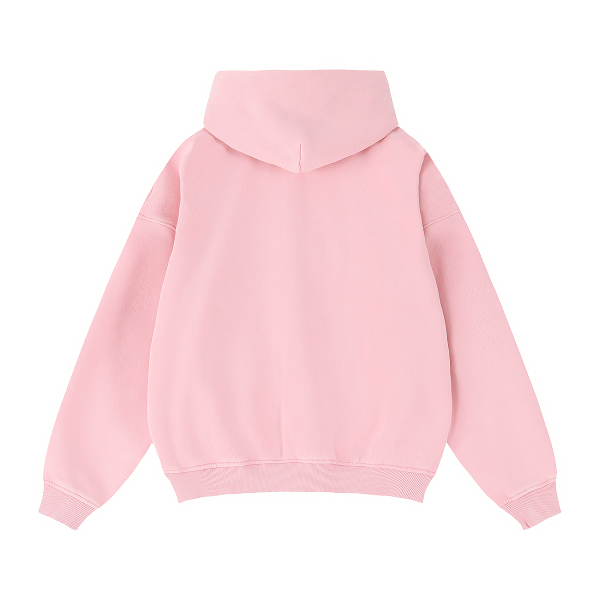 Zip-Through Boxy Fleece RICH Hoodie