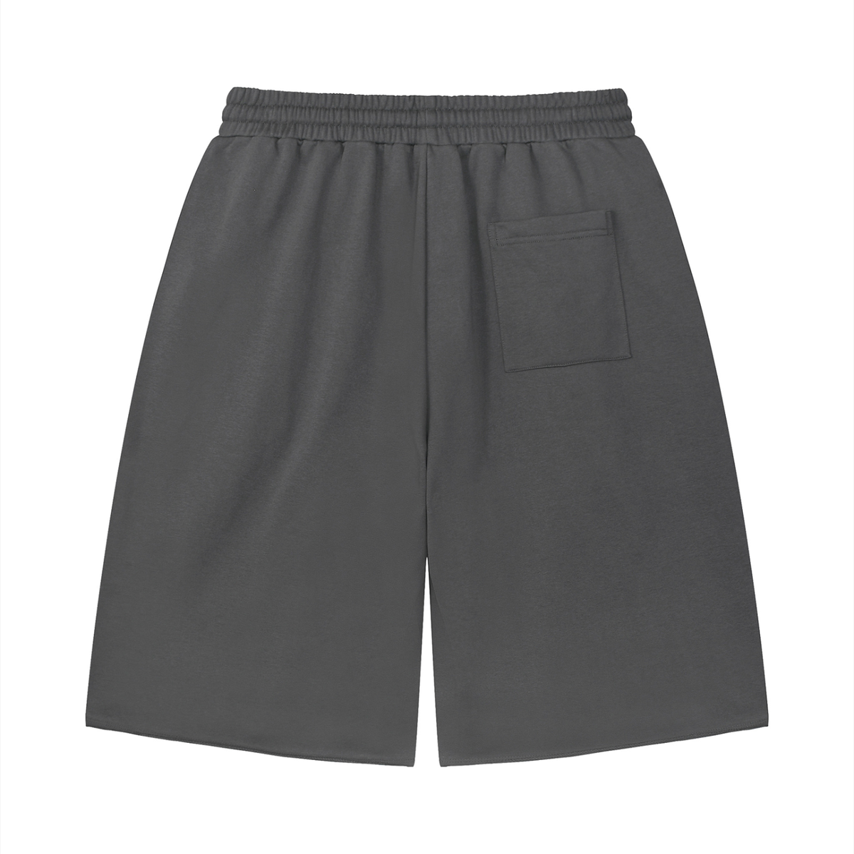 Unisex Loose RCH Raw Edge Shorts