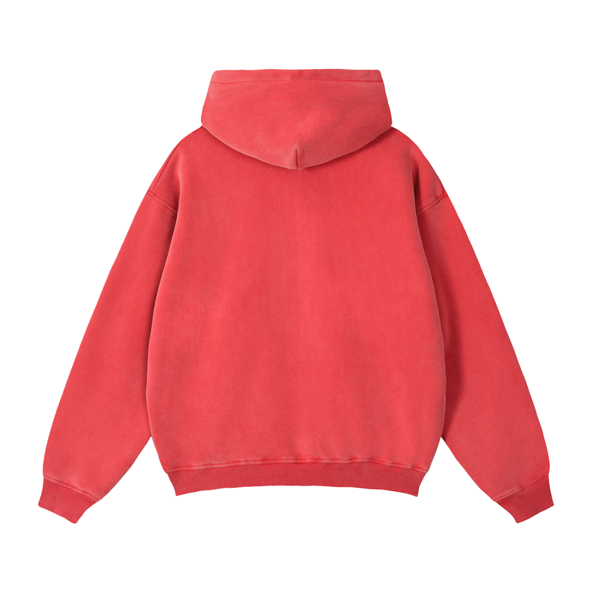 Zip-Through Boxy Fleece RICH Hoodie