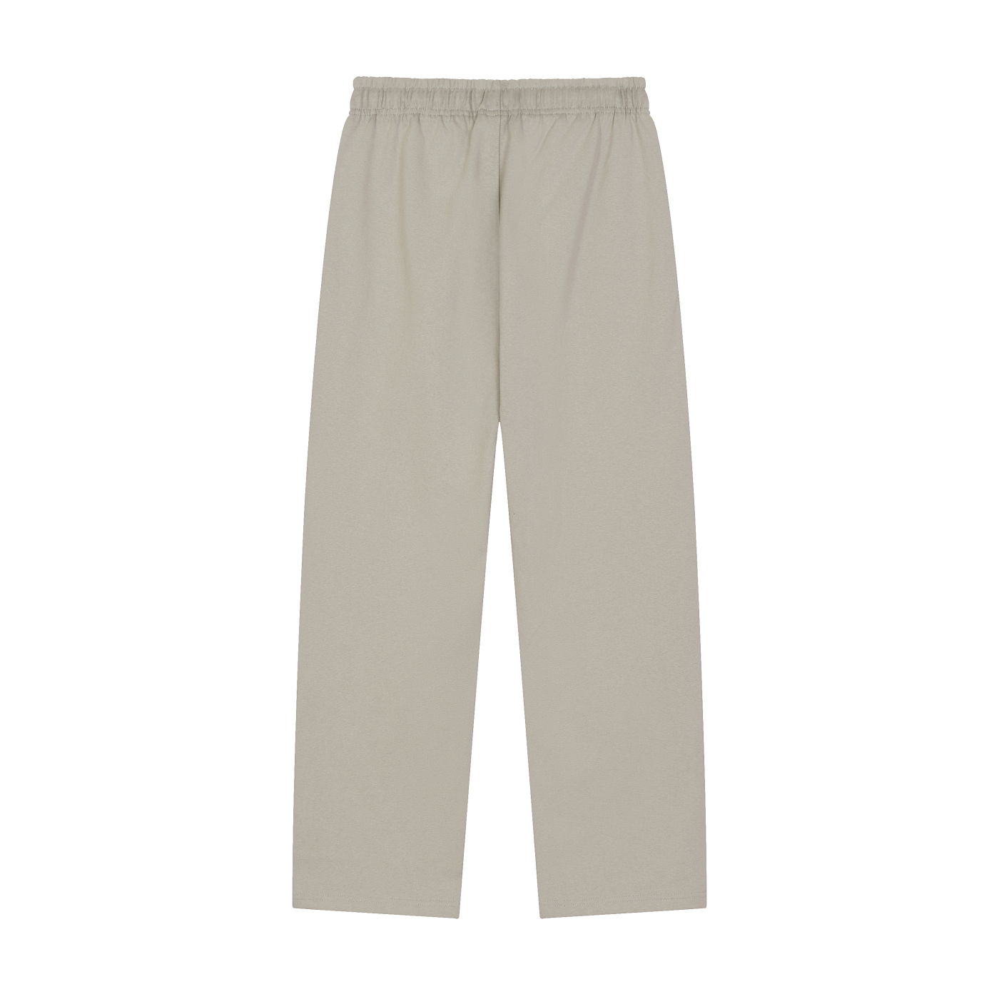 Solid Color RICH Straight-Leg Sweatpants