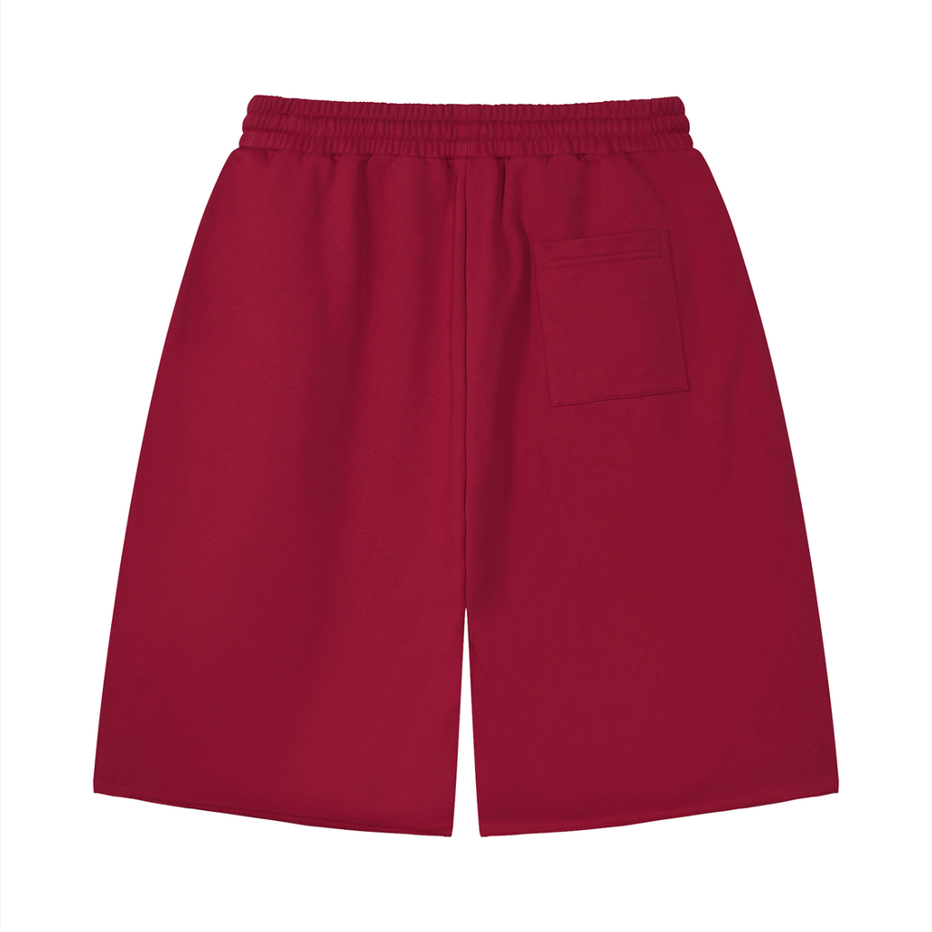 Unisex Loose RCH Raw Edge Shorts