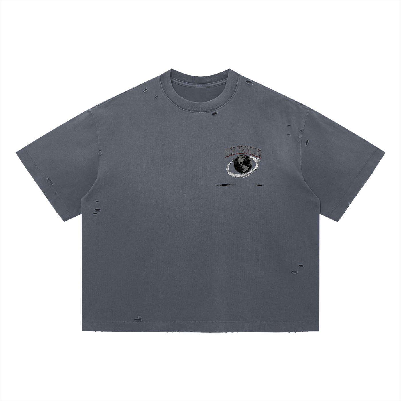 Vintage Washed Distressed World Tour T-Shirt