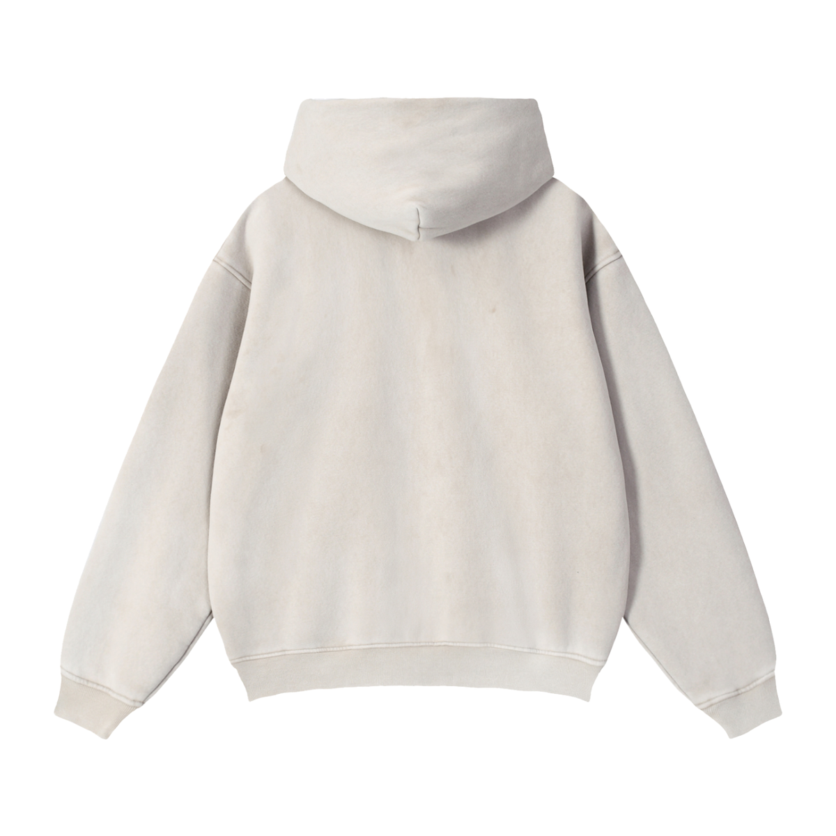 Zip-Through Boxy Fleece RICH Hoodie
