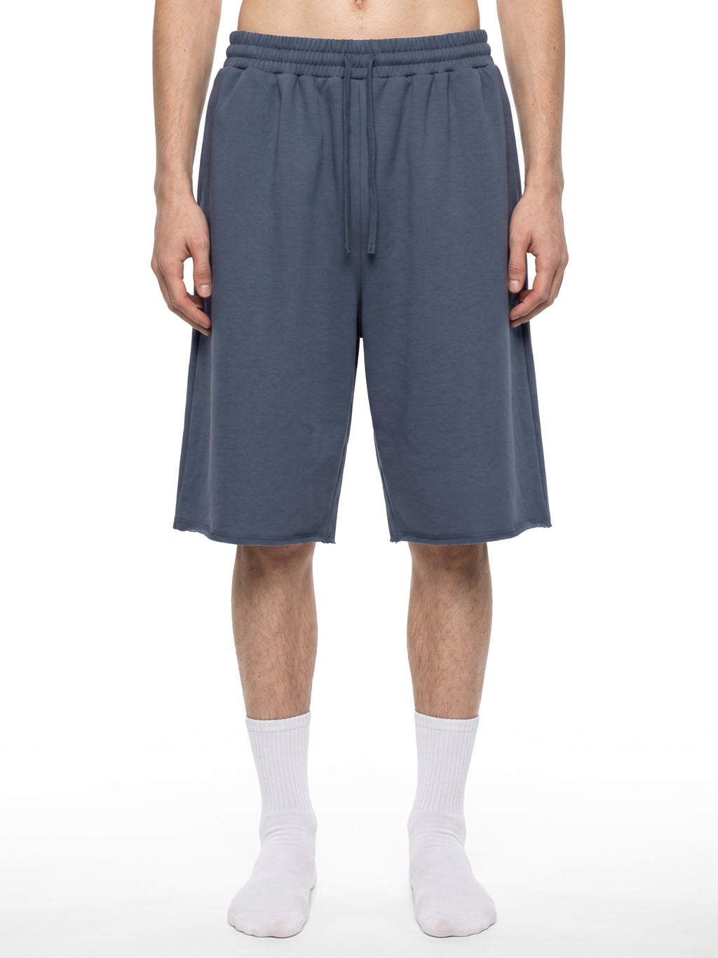 Unisex Loose RCH Raw Edge Shorts
