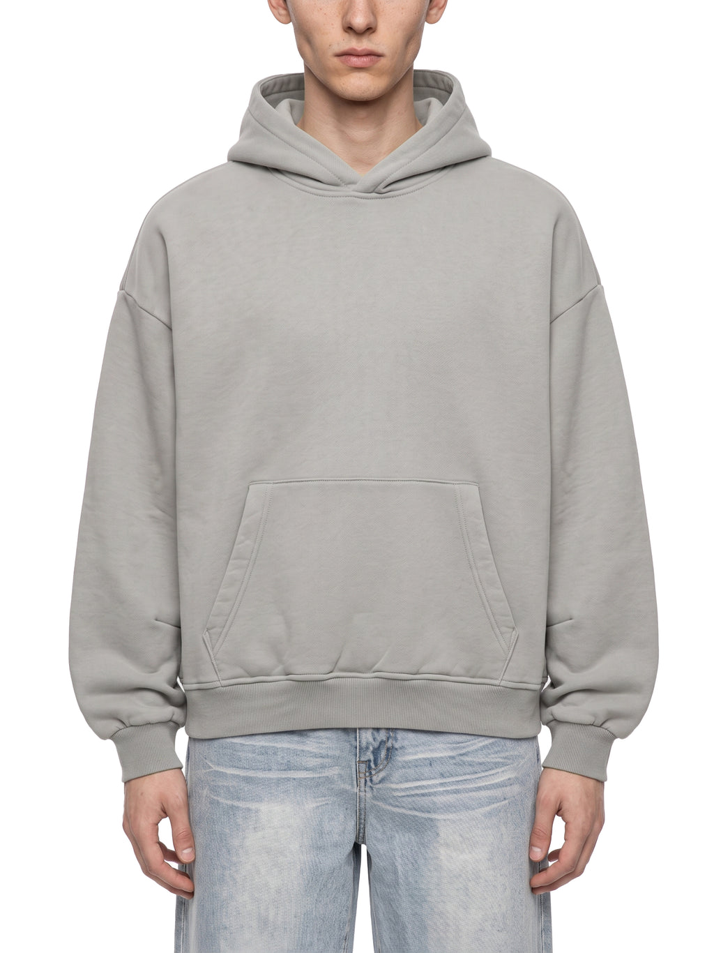 Unisex Vintage Wash Boxy Fleece Hoodie